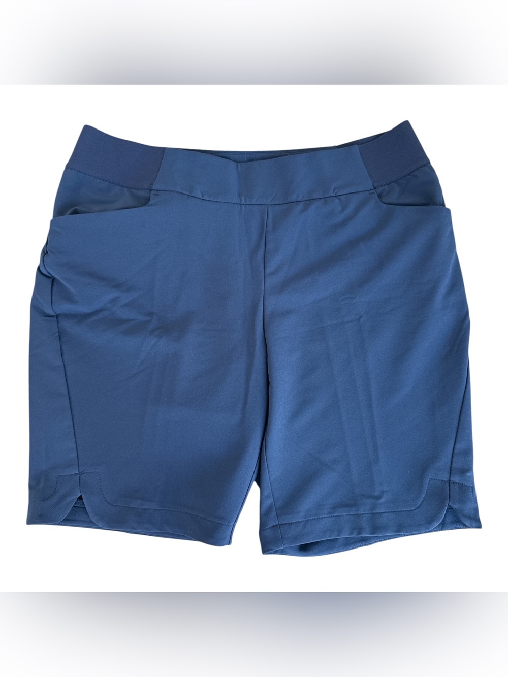 Greg Norman Collection Blue Athletic Golf Shorts